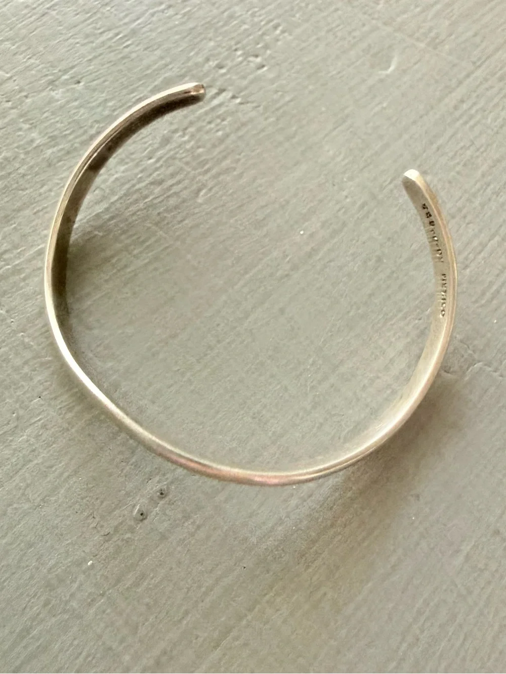 Taxco 925 Sterling Silver Wavy Cuff Bracelet
